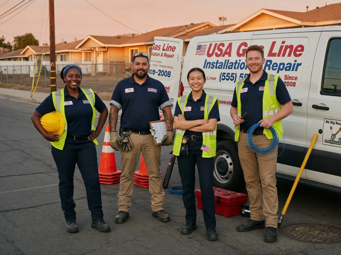 Gas Line Installation company in Bridgewater, SD